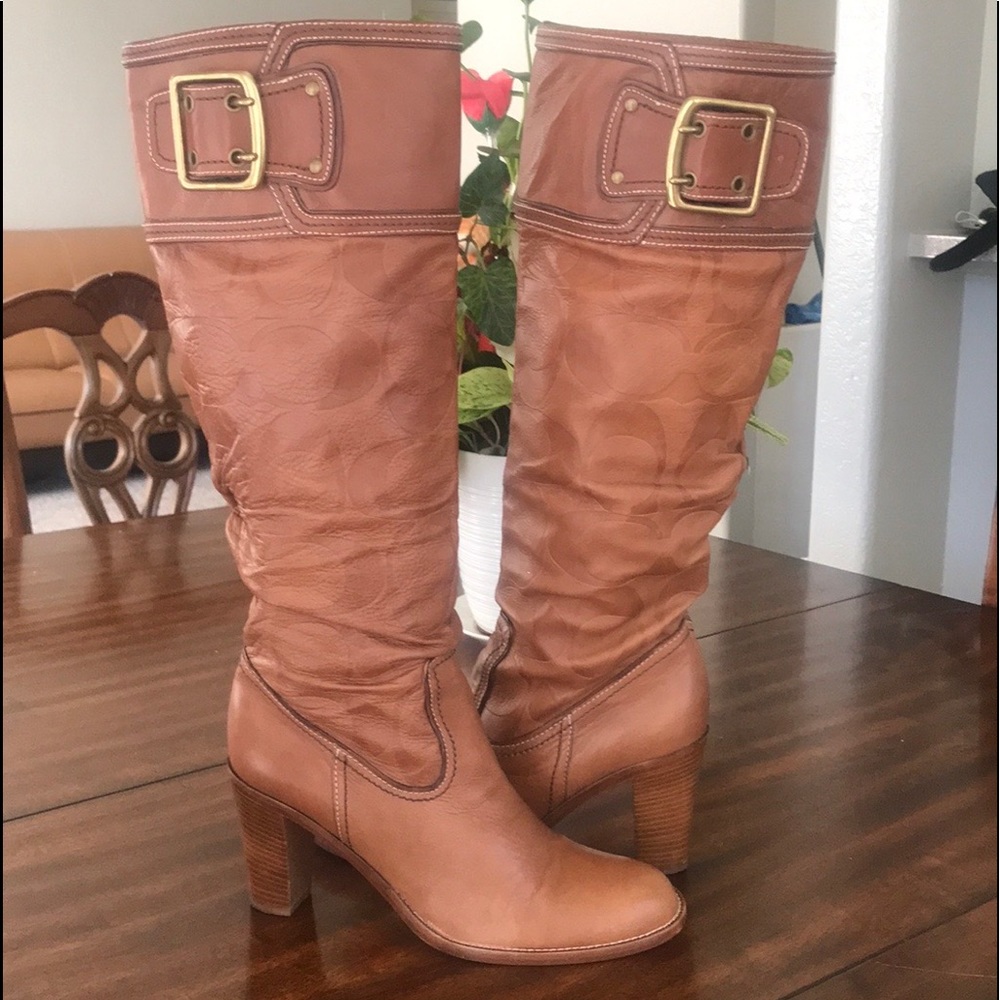 COACH MERRIDTH TALL KNEE HIGH BOOTS